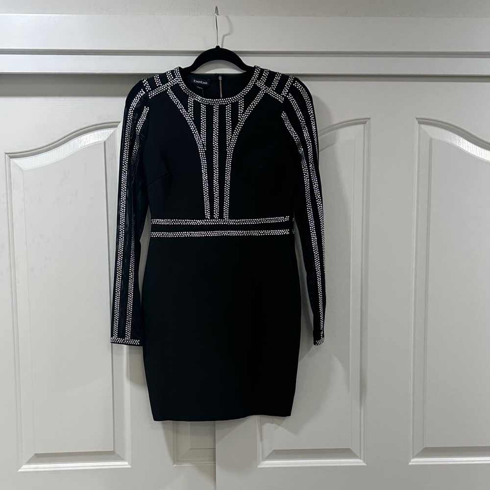 New Bebe jewelled bandage dress Y2K